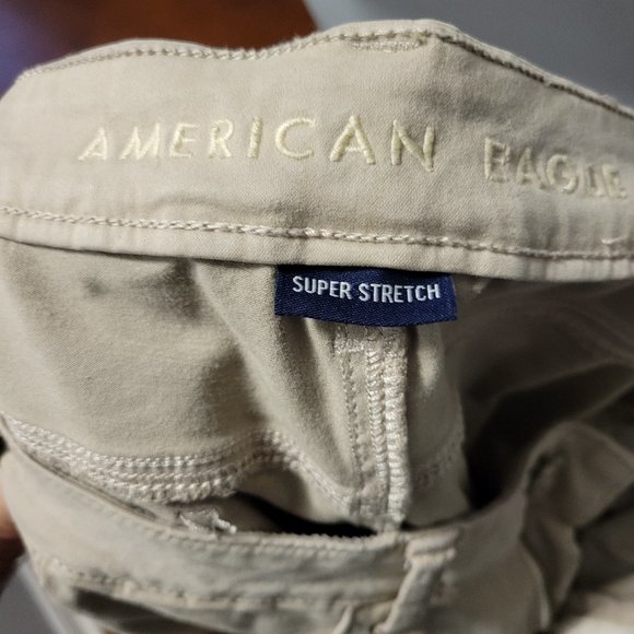 AMERICAN EAGLE WOMENS TAN SUPER STRETCH TAN JEGGINGS SIZE 10 X-LONG - Picture 10 of 11